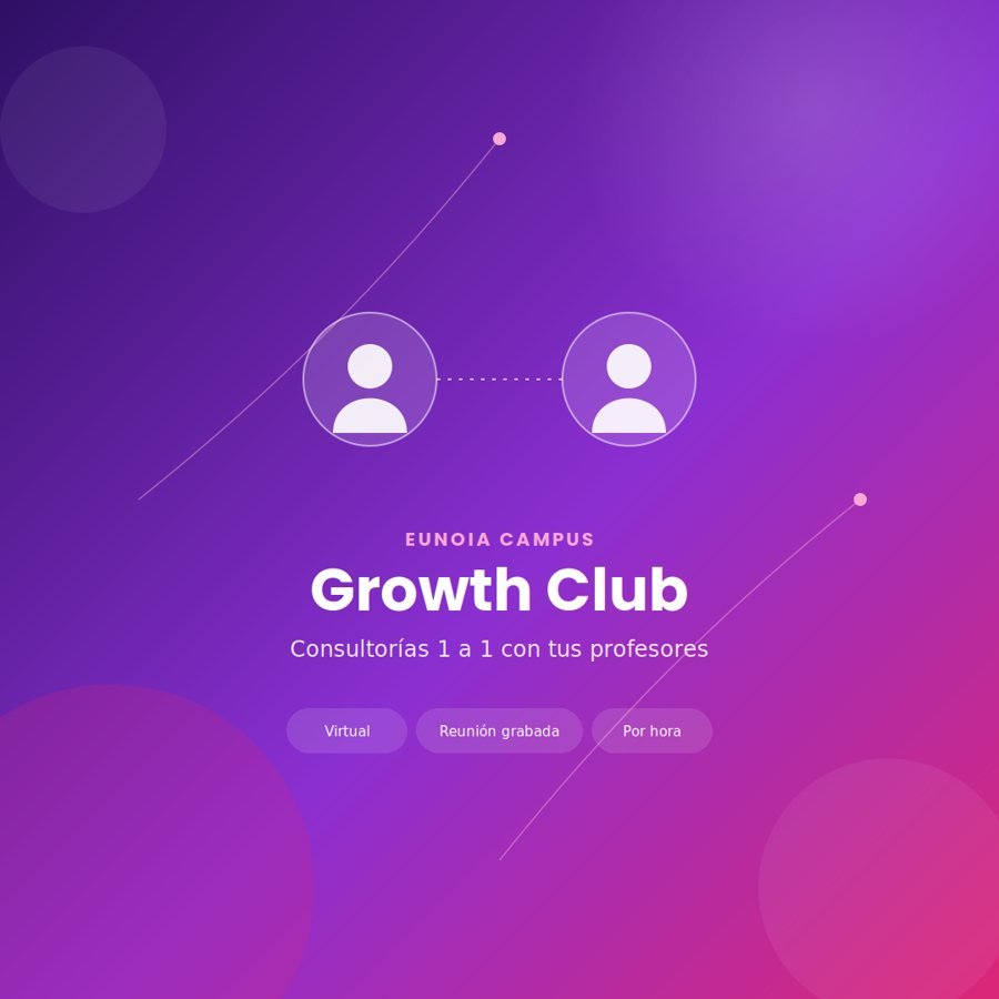 Curso Eunoia Growth Club en Eunoia Campus