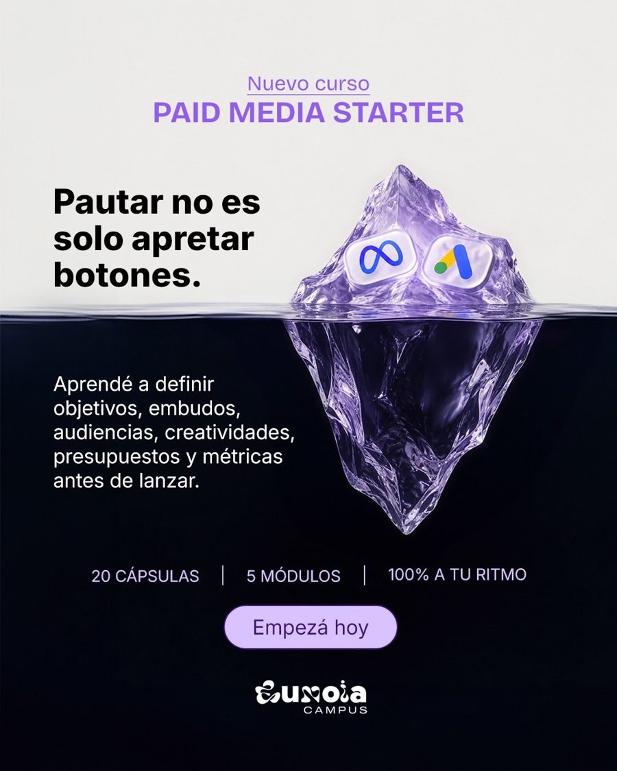 Curso Paid Media Starter en Eunoia Campus