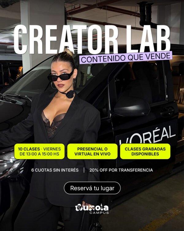 Creator Lab: Contenido que vende