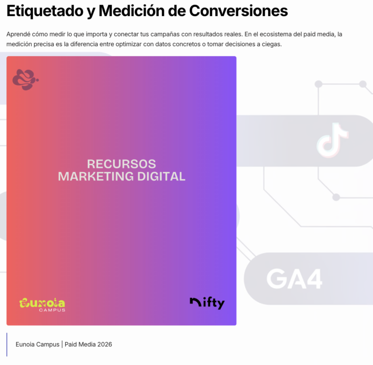 Etiquetado y Medición de Conversiones